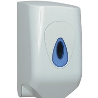 Modular White Mini Centre Feed Hand Towel Dispenser