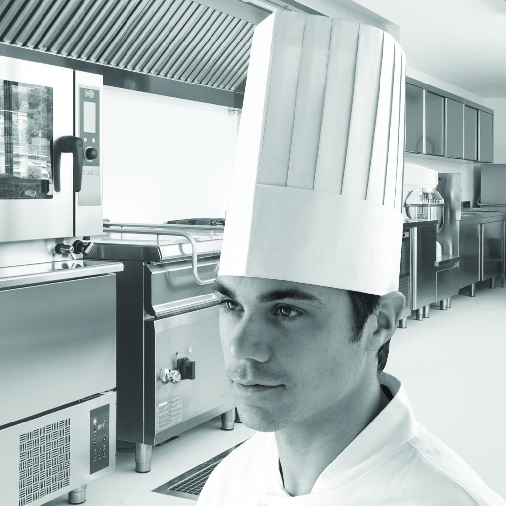 Pleated Chefs Hats 25cm Sybron