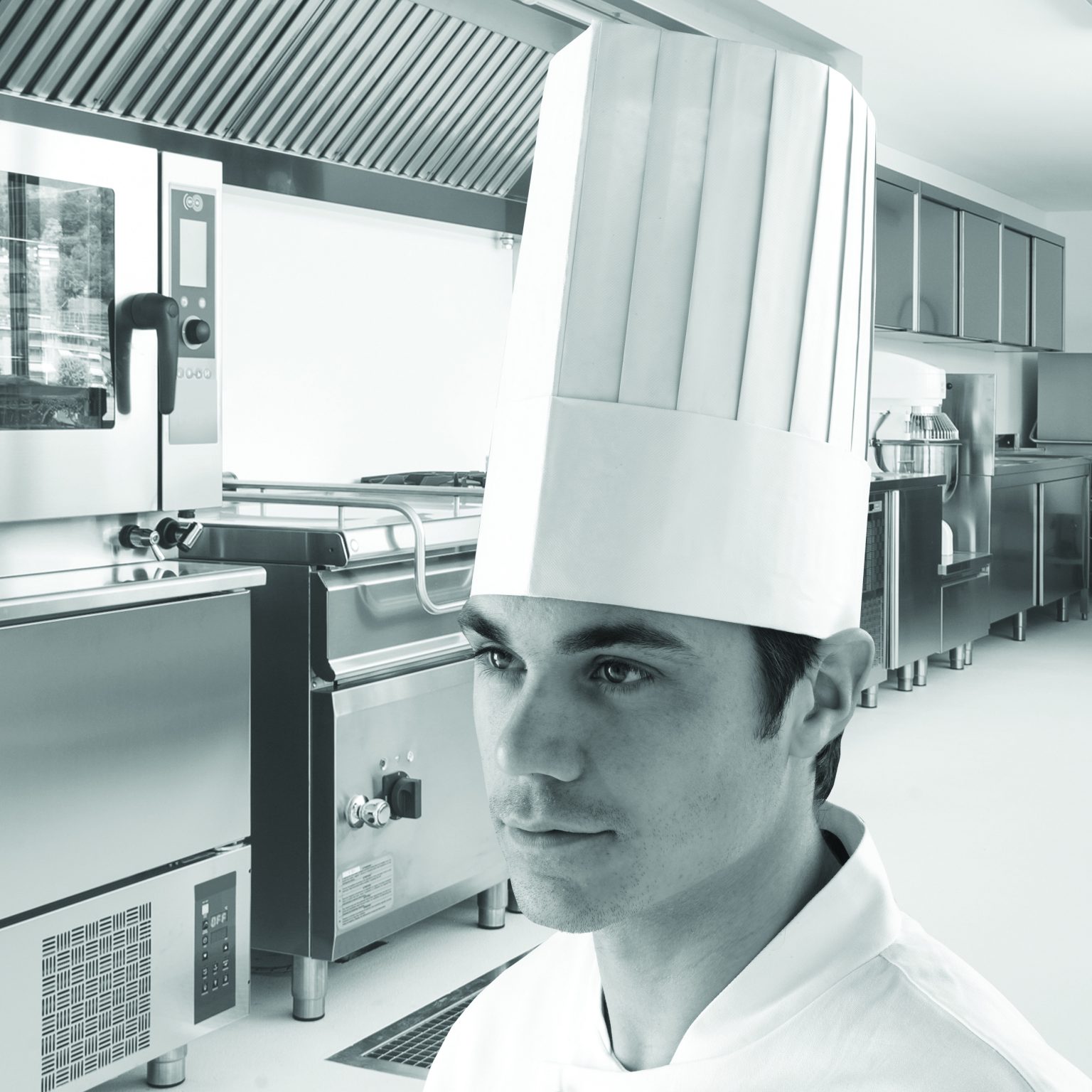 Pleated Chefs Hats 25cm Sybron