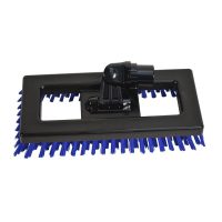 Swivel Deck Brush Black With Blue Bristles