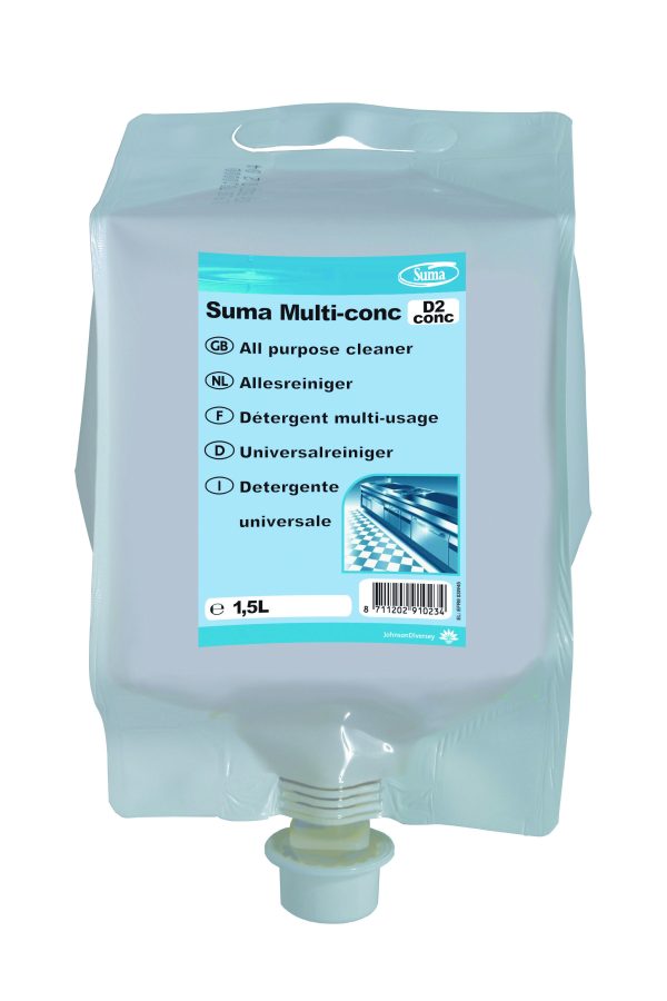 Suma Multi Concentrate D2 Kitchen Detergent 1.5 Litre