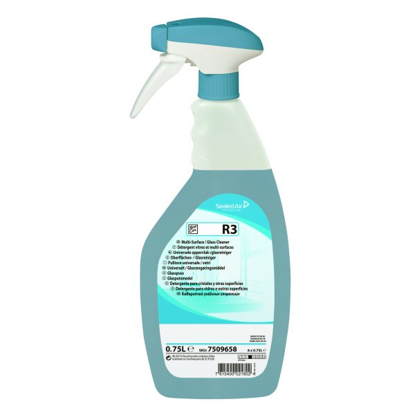Room Care R3 Glass and Multi Surface Cleaner 750ml
