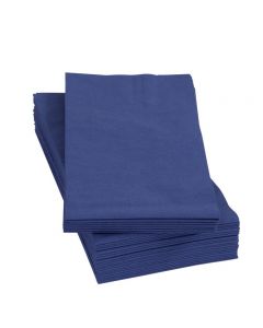 Navy Blue 2 Ply 8 Fold Dinner Napkin 40cm