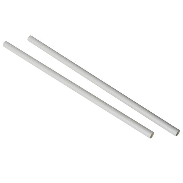 White Paper Smoothie Straw 22.5cm