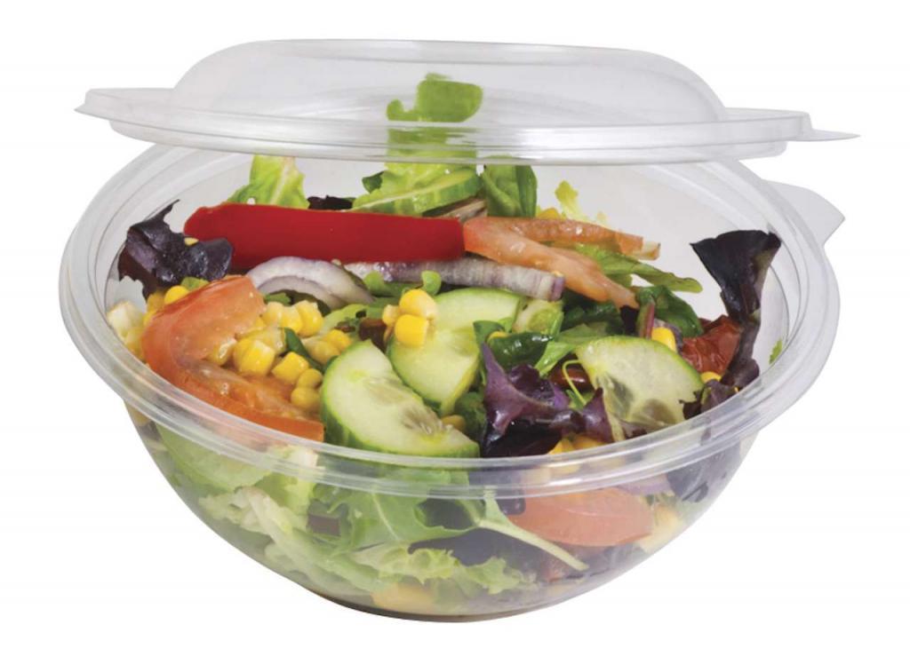 Flat Lid for 1 Litre Clear Round Bowl
