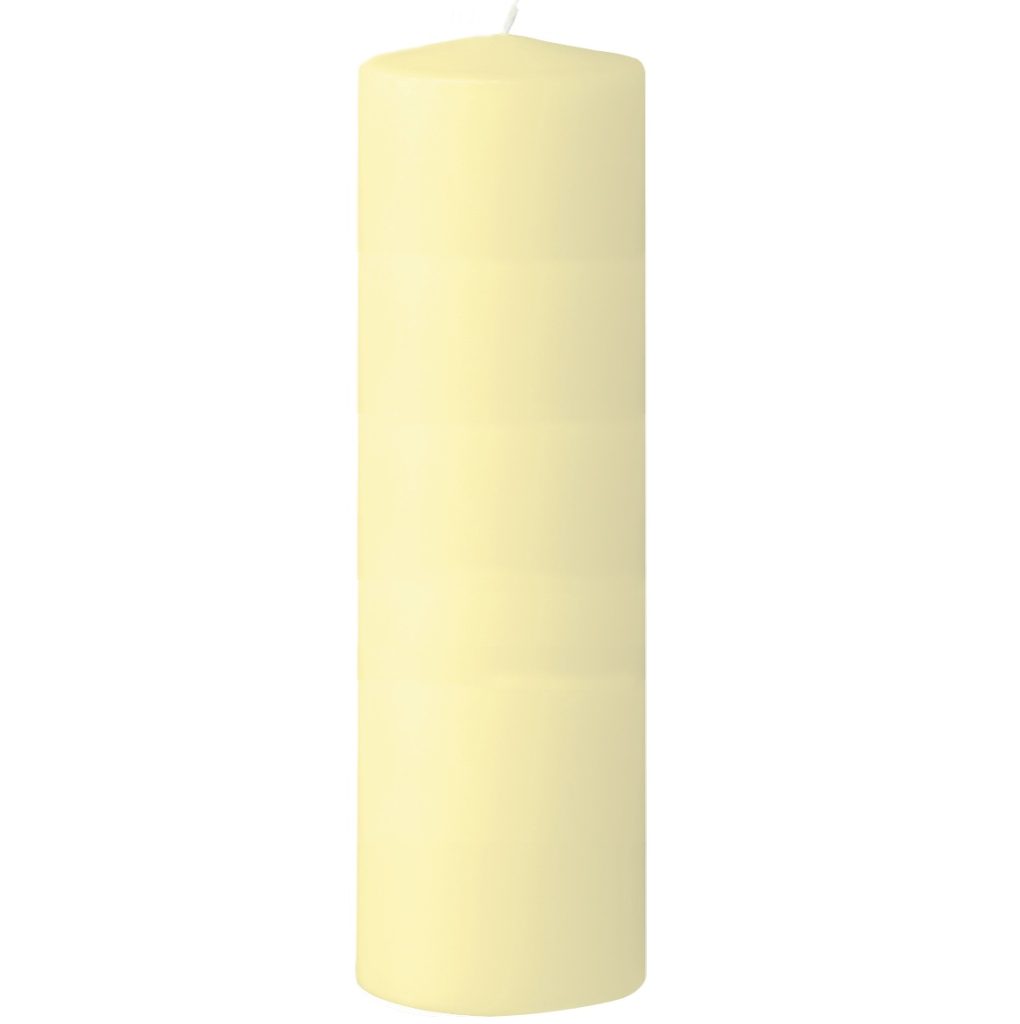 Duni Cream Pillar Candles 220x70mm Sybron