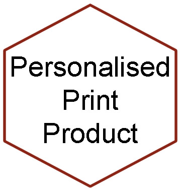PERSONALISED 2 Ply White Cocktail Napkins 24cm