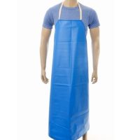 PVC aprons blue 48"