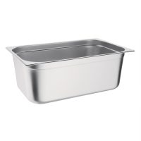Vogue Stainless Steel 1/1 Gastronorm Pan 200mm