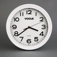Wall Clock White 24cm Dia