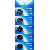 CR2032 Lithium Coin Cell Battery - Pack of 5