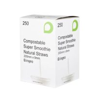 Straight Smoothie Straw PLA (200x9mm/9")