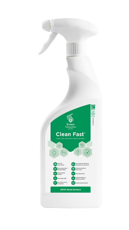 Evans Clean Fast Foaming Washroom Cleaner 750ml