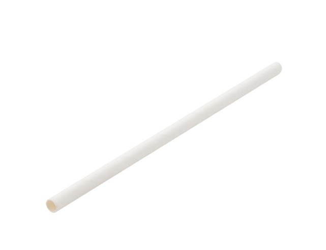 Paper Sip Straw 140mm White