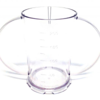 2 Handled Beaker Polycarbonate - 200ml/250ml (Graduated)
