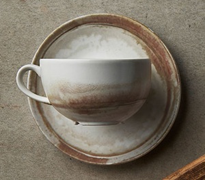 Dudson Makers Finca Sandstone Cappuccino Cups 227ml (12 Pack)