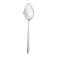 Economy stainless steel dessert spoon