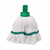 GREEN Exel revolution looped socket mop with stay flat band 300g