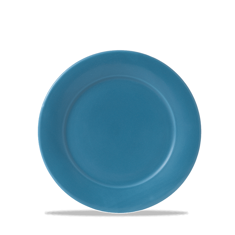 Art De Cuisine Rimmed Plate 20.3cm Blue