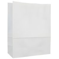 SOS bag no handles white 260 x 130 x 405mm