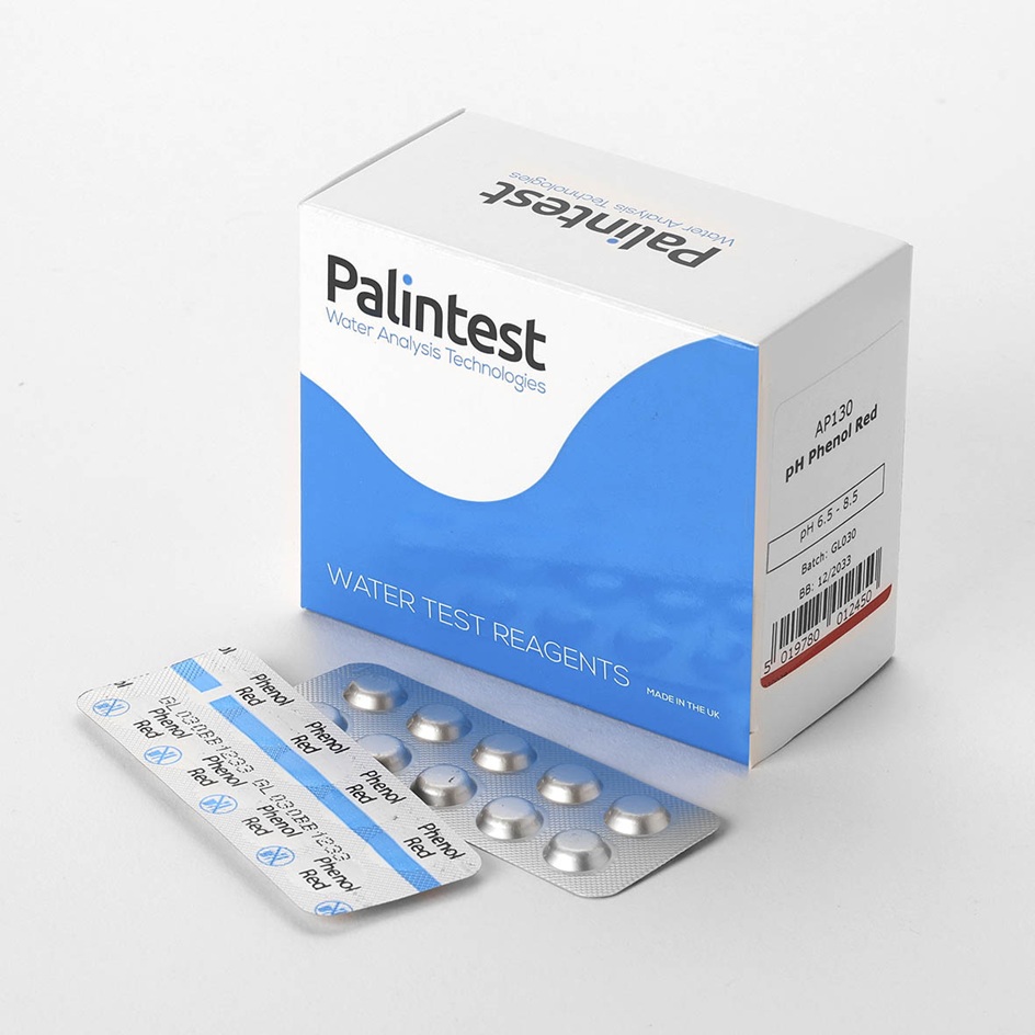 pH Phot Palintest Red Tablets