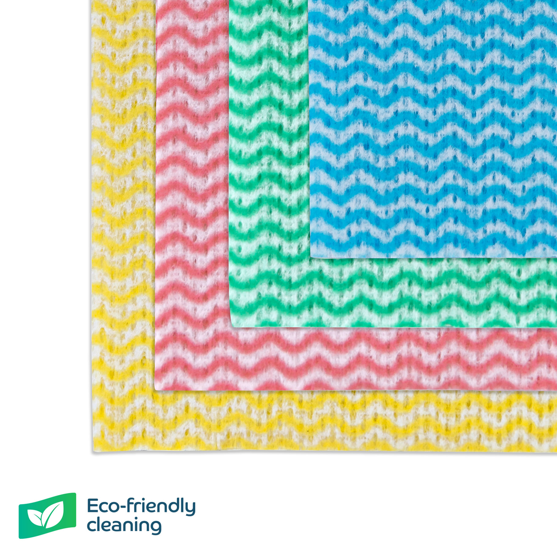 Blue Ecofibre Compostable Wipes (Pack of 50)